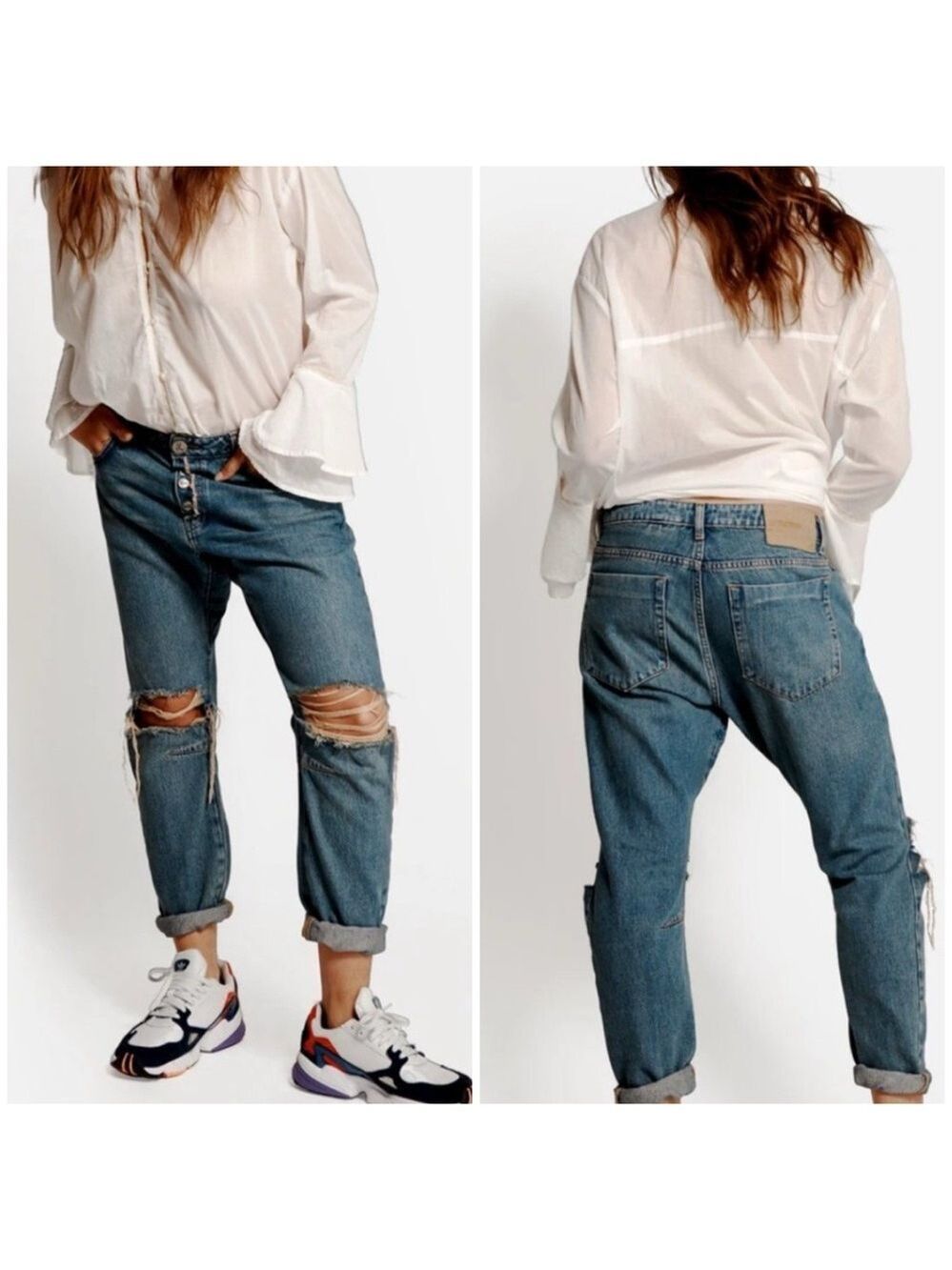 One Teaspoon Colorado Saints Boyfriend Jeans